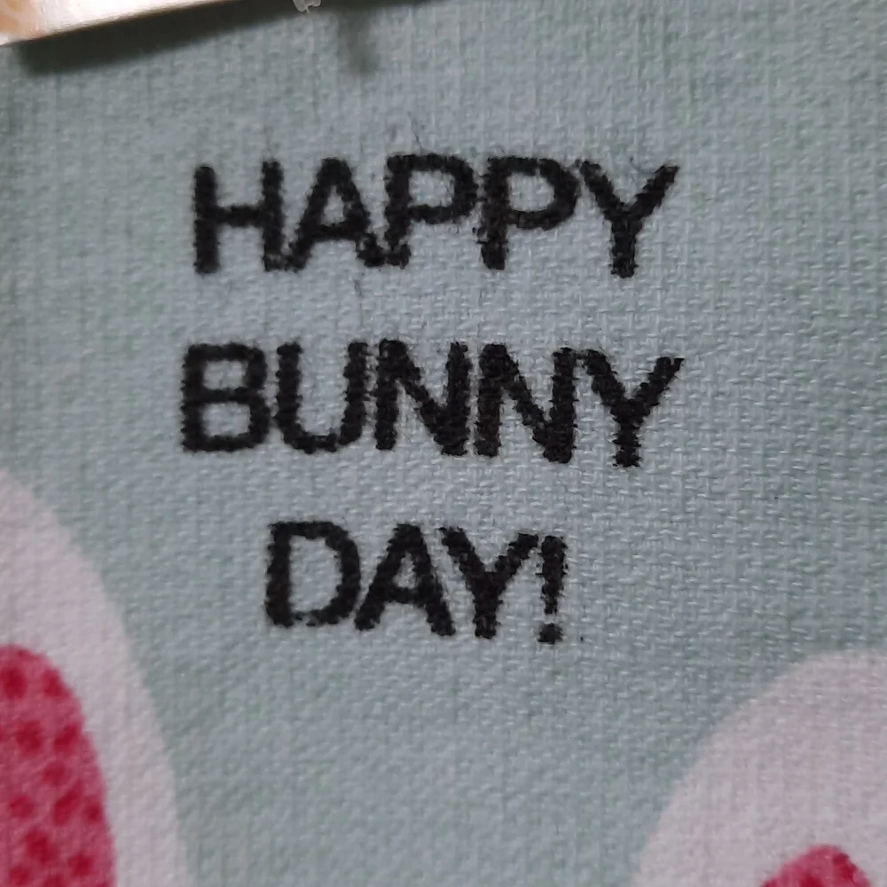 Easter Bunny Spring Farm Animals Dual Purpose Kitchen Dish Towels Fun Set - Picture 10 of 11